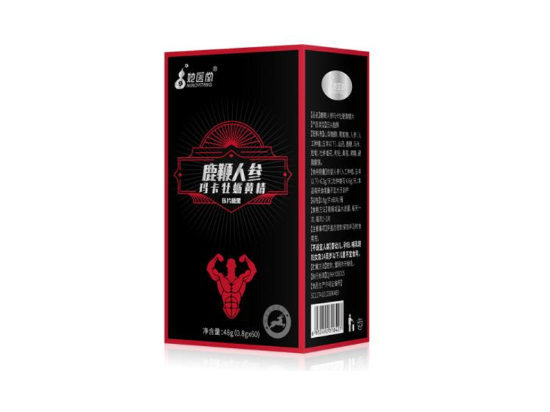 鹿鞭人参牡蛎黄精片